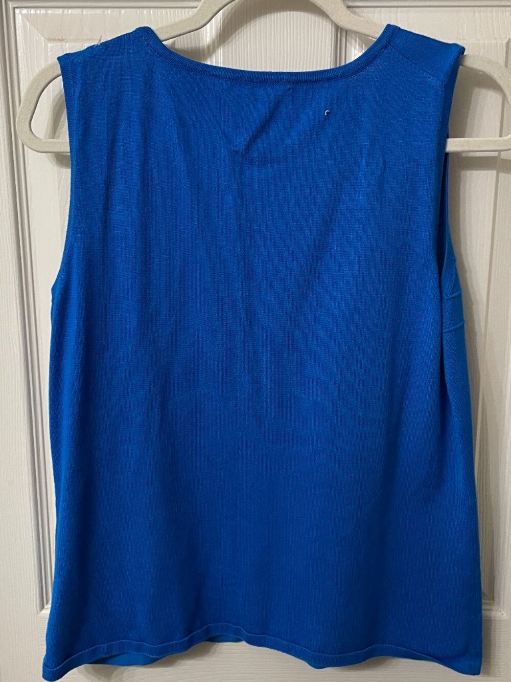 Cable & Gauge Blue Sleeveless Top - Picture 3 of 4